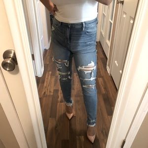 AE Ne(x)t Level Stretch ripped jeggings